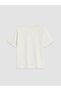 Original Floral Embroidered 100% Cotton Women's T-Shirt - 7