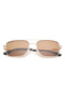 Polarized Sunglasses Gold Frame Brown Mirror Lens 56mm - M8037BR2PV - 7