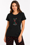 52806-26 Women's Compact Combed Cotton Pajama Set with Chili Print, Soft Fabric, Comfortable Home Wear - 4