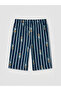 Lcw Kids Ecru Bear Teddy Printed Boys' Shorts Pajama Set - 7