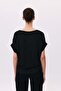 Blouse with Stone Detail on the Front and Tie at the Hem - 6
