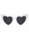 White Heart-Shaped Bride to Be Bridal Glasses, Bridal Party Accessory, Bride and Bridesmaid Glasses for Bachelorette Party, Women's Sunglasses - 5