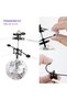 Flying Ball Toys, Infrared Induction RC Toys Mini Ball Drone Helicopter, Light Up Flying Toys Indoor, and Outdoor Games - 3