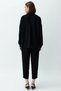 Women's Plus Size Shirt Pants Set Aerobin Woven Long Sleeve Drop Shoulder Tube Leg Carrot Cut - 5