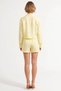 Women's Plus Size Oversize Woven Beach Shirt Shorts Set Raglan Sleeve Lapel Casual Comfortable Modern Stylish - 5