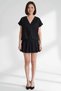 Women's Linen Blouse Skirt Set V-Neck Raglan Sleeve Mini Woven Casual Daily Combination Set Modern Stylish - 4