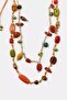 Brand Model Stringed Bead Necklace Set - 3