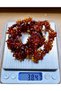 Original Stone Drop Amber Set Necklace Bracelet for Those Who Love Old Antiques - 6