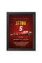 Alayra Sebastian Vettel Poster Frame F1 Racing Car SF 70H Formula One Photo Framed Painting