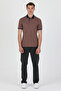 Polo Collar Cotton Pique T-Shirt - 6