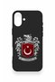 iPhone 16 Plus Compatible Turkish Arma Patterned Silicone Case - 2