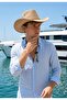 Men's Straw Cowboy Hat with Twisted Cord Ribbon - 2