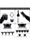 Beard Trimmer Moustache Trimmer for Men 8 in 1 Adjustable Speed Waterproof Hair Clipper T-Blade Trimmer Electic Razor Shavers Cordless Mens Gift Grooming Kit with Face Nose Body - 6
