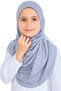 Girl's Ready-Made Headscarf Practical Combed Cotton Shawl Islamic Clothing - 2
