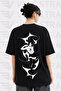 Unisex Chainsaw Man Reze Anime Printed Oversize Crew Neck Cotton Casual Combed Cotton T-Shirt - 2