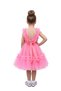 - Girls' Tiered Tulle Ruffle Dress - Multicolor - 1Y to 10Y - 3