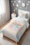 Colorful Ribbon Patterned Single Baby Kids Bedding Set - 3