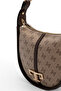 Dark Beige - Brown Monogram Women's Shoulder Bag Sp1270 - 5