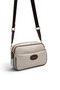 Beige - Brown Logo Women's Crossbody Bag Sp1267 - 2