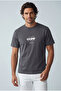 Men's Crew Neck Chest Printed T-Shirt - 3
