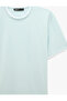Regular Fit Short Sleeve Cotton Color Contrast Crew Neck T-Shirt - 7