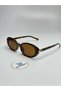 Tiferla |   Sunglasses Oval Brown Glass |   Bone Leopard Frame |   Uv400 |   54 Ekartman