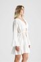 Cotton Voile Ruffled Pareo