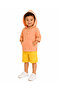 Boy's Hooded Linen Textured Summer Shirt with Kangaroo Pocket - 4