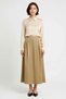 Women's Satin Maxi Skirt High Waist A-Line Long %100 Viscose Flowy Casual Daily Modern Stylish Comfortable - 4