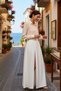 Women's Maxi Beach Skirt Slit a Line Cutout Knitted Viscose Elastane Unlined Comfortable Casual Modern Stylish - 2