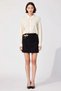 Women's Mini Skirt Double Belt Buckle Detailed Cut Out Cutout Woven Fabric Casual Daily Modern Stylish Comfortable - 4