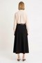 Women's Maxi Skirt Belted A-Line Cut Woven Fabric Casual Daily Wear Size Modern Stylish Comfortable Elegant - 5