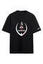 Ohio State Buckeyes Ncaa College American Football Black Oversize T-Shirt