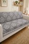 Soft-Touch Digital Printed Sofa Cover Multi-Purpose Sofa Shawl Sofa Bed Cover Non-Slip Sponge-Backed 165 X 215 - 2