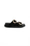 Genova Genuine Leather Comfort Sole Daily Women's Slippers - 3