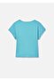 Girl's Ribbed T-Shirt Mint 6008 - 4