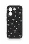 Poco X8 Pro Compatible Mini Bow Black Patterned Silicone Case - 2