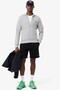 Men's Full Zip Hoodie Sweatshirt Men's Hooded Full Zip Sweatshirt Gray - 7