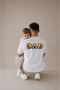 Father's Day Gift, Father-Child Combination, 100% Cotton Oversize T-Shirt