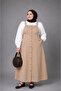 Plus Size Hijab Buttoned Gilet
