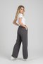 Women's Organic Cotton Muslin Palazzo Pants High Waist Lightweight Fabric - 4