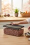 Set of 2 4300 ml Refrigerator and Freezer Storage Containers, Food Organizer with Lids - 2