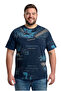 Large Size Cotton Comfortable Fit Daily Use Crew Neck Washable Men's T-Shirt