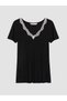 Peak New Season V-Neck Lace Detailed Women's Pajama Set - 6