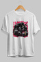 Gym Goril Oversize Front Printed White T-Shirt 100% Cotton Streetwear Premium Comfortable Fit