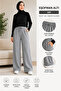 Double Black and Gray Sweatpants - Stylish and Comfortable Conservative Clothing Combination Piece - 4
