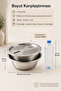 3-in-1 Professional Kitchen Set - Stainless Steel Grater, Strainer, and Mixing Bowl (27 cm) 723296 - 3