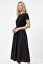 Belt Detailed Short Sleeve Casual Dress - 4