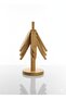 3-Piece Wooden Tree Stool with Stand Practical Folding Stool