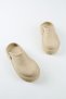 Paulo Women's Eva Strappy Milk Brown Slippers - 7